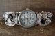 Native American Indian Jewelry Sterling Silver Onyx Watch