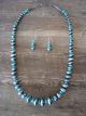 Sterling Silver Graduated Navajo Pearl & Turquoise 26
