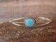 Navajo Indian Sterling Silver & Turquoise Bracelet - Yazzie