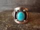 Navajo Copper & Turquoise Ribbed Melon Ring Size 6 - Saunders