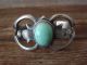 Navajo Indian Turquoise Sterling Silver Cuff Bracelet - Henry Morgan