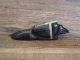 Zuni Indian Hand Carved Jet Raven Fetish- Herb Halate 