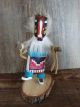 Navajo Indian Handmade Badger Kachina Signed RY