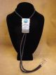  Native American Sterling Silver & Turquoise Bear Paw Bolo Tie - Jim