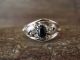 Navajo Indian Sterling Silver Black Onyx Ring Size 8.5 by R. Pino
