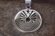 Navajo Sterling Silver Man in the Maze Pendant - C. Peterson