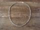 Sterling Silver Round Navajo Pearl Hand Strung  20