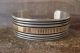 Navajo Sterling Silver and 14k Gold Cuff Bracelet by Bruce Morgan