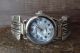 Native American Indian Jewelry Sterling Silver Lady's Watch - B. Morgan