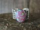 Navajo Indian Sterling Silver Pink Opal Ring Size 6 by Grace Kenneth