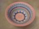 Navajo Indian Hand Etched & Painted Inside & Out Pottery Signed Gilmore