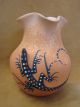Zuni Indian Pueblo Clay Pottery 3D Lizard Pot by Lorenda Cellicion