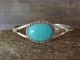 Native American Indian Jewelry Sterling Silver Turquoise Bracelet 