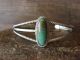 Navajo Indian Sterling Silver Turquoise Bracelet Signed Verley Betone