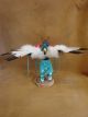 Navajo Indian Handmade Eagle Kachina Dancer Signed Apachito