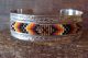Navajo Sterling Silver Beaded Band Bracelet - Hallmarked