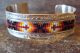 Navajo Sterling Silver Beaded Band Bracelet - Hallmarked