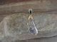 Navajo Indian Sterling Silver Feather Pendant by Sonny Gene