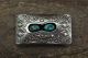 Navajo Indian Jewelry Sterling Silver Turquoise Money Clip - Skeets