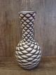 Acoma / Zuni Fine Line Hand Painted Pottery Vase by M. Lukee