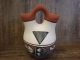 Small Acoma Pueblo Fine Line Wedding Vase by V. Concho