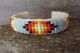 Navajo Indian Jewelry Hand Beaded Baby / Child's Bracelet by Jackie Cleveland
