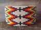 Navajo Indian Jewelry Hand Beaded Bracelet by Jacklyn Cleveland