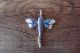Zuni Indian Sterling Silver Opal Dragonfly Pendant! Shack
