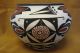 Acoma Indian Pottery Hand Painted Nature Pot - N. Victorino