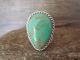 Navajo Indian Sterling Silver Turquoise Ring Size 11.5 by Saunders