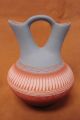 Navajo Pottery Hand Etched Wedding Vase by Michael Charlie! 