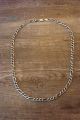 Southwestern Jewelry Sterling Silver Anodized Figaro Chain Necklace 20