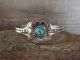 Navajo Indian Nickel Silver Turquoise Concho Bracelet by Bobby Cleveland
