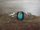 Navajo Indian Nickel Silver Turquoise Bracelet by Bobby Cleveland