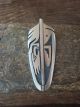 Hopi Sterling Silver Eagle Feather Pendant by Trinidad Lucas