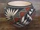 Acoma Indian Pottery Hand Painted Pot - N. Victorino