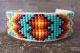 Navajo Indian Jewelry Hand Beaded Bracelet by Jackie Cleveland