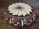 Acoma Pueblo Fine Line Pottery Jewelry Box Trinket by Concho