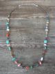 Navajo Indian Multi Gemstone Heishi Necklace by Helen Tsosie