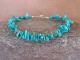 Native Indian Hand Strung Turquoise Nugget Bracelet by Yazzie