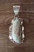 Native American Jewelry Sterling Silver Turquoise Pendant - M. Spencer 