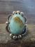 Navajo Indian Sterling Silver Turquoise Men's Ring Size 13 - Albert Cleveland