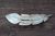 Navajo Hand Stamped Silver Opal Feather Barrette- Long