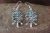 Zuni Indian Jewelry Sterling Silver Turquoise Earrings! Tricia Leekity