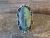 Navajo Indian Jewelry Nickel Silver Turquoise Ring Size 8 - J. Cleveland