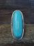 Navajo Indian Jewelry Sterling Silver & Turquoise Ring Size 5 - Begay