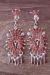 Zuni Indian Jewelry Sterling Silver Coral Petit Point Post Earrings! Kevin Leekity