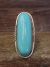 Navajo Indian Jewelry Sterling Silver & Turquoise Ring Size 8.5 - Begay
