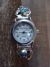 Navajo Indian Jewelry Sterling Silver Turquoise Ladies Watch - Saunders