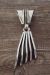 Navajo Indian Jewelry Sterling Silver Channeled Pendant by Tom Hawk!